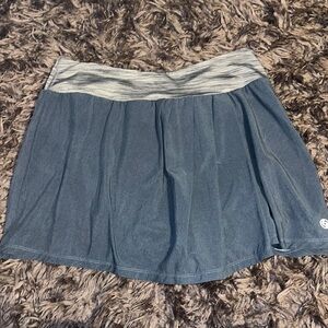 Lija black athletic tennis skort size Small. Grey and black. See back of skirt